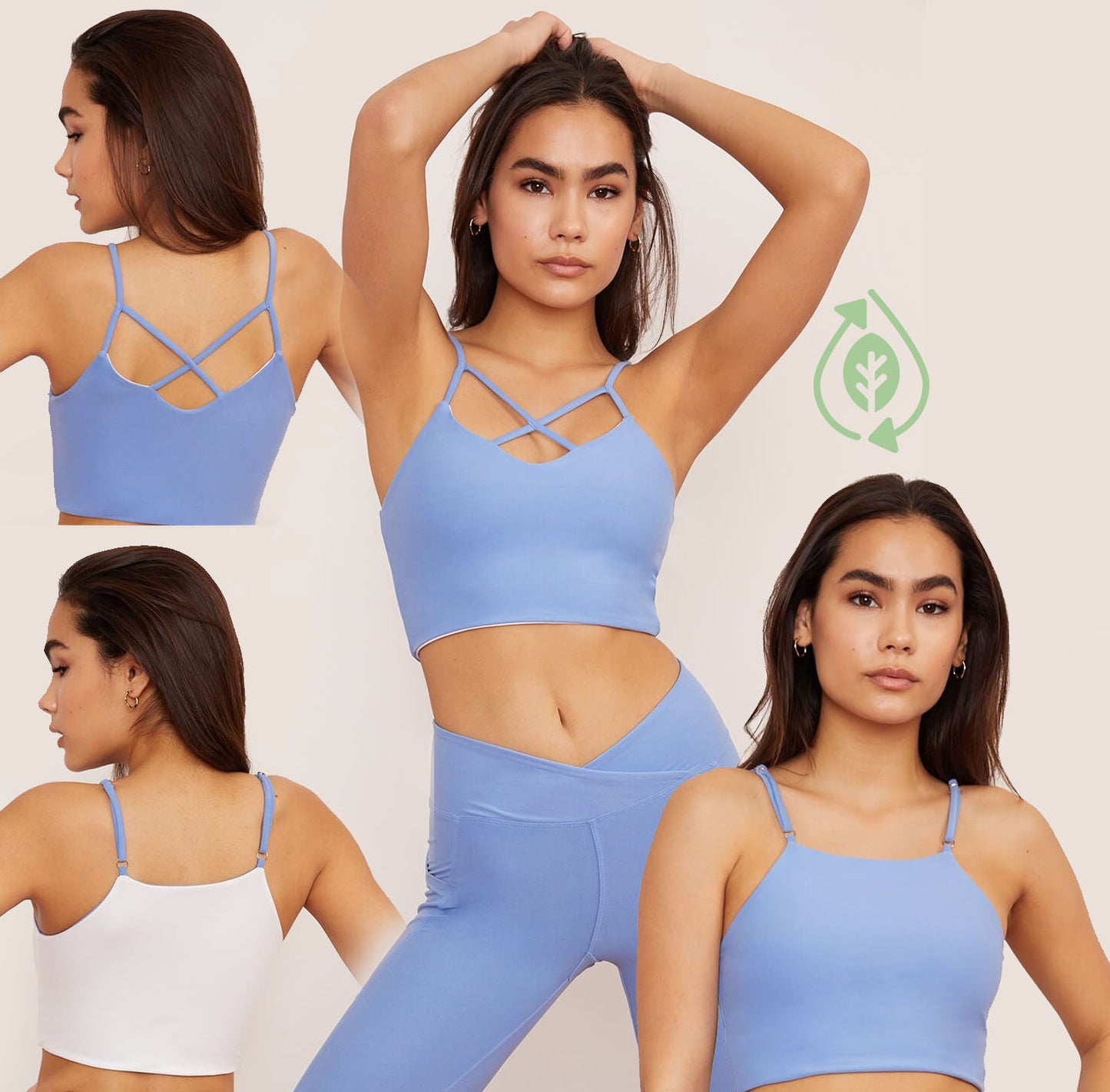 Juniper Wende-Criss-Cross-Vierwege-Top