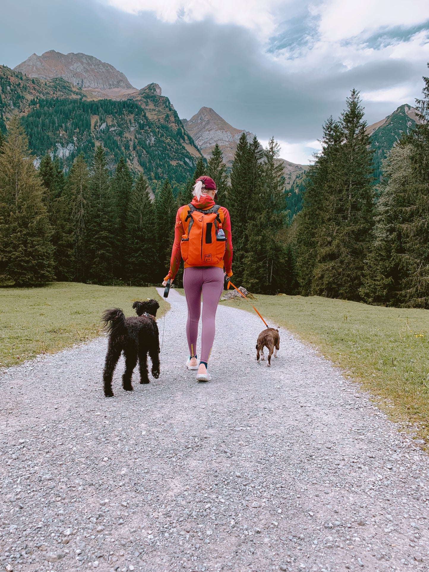 Unbranded Secondchance - Mountbatten Pink Cross-Sport Leggings 