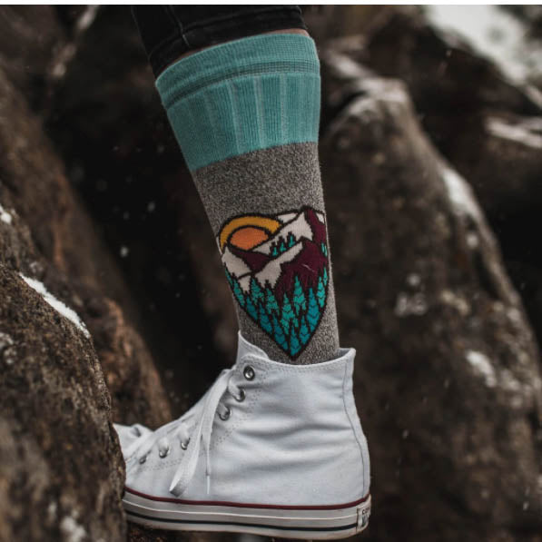 Mountain Top Damen Wandersocken