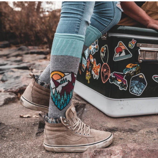 Mountain Top Damen Wandersocken