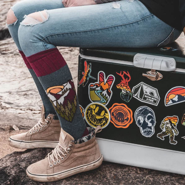 Mountain Top Damen Wandersocken