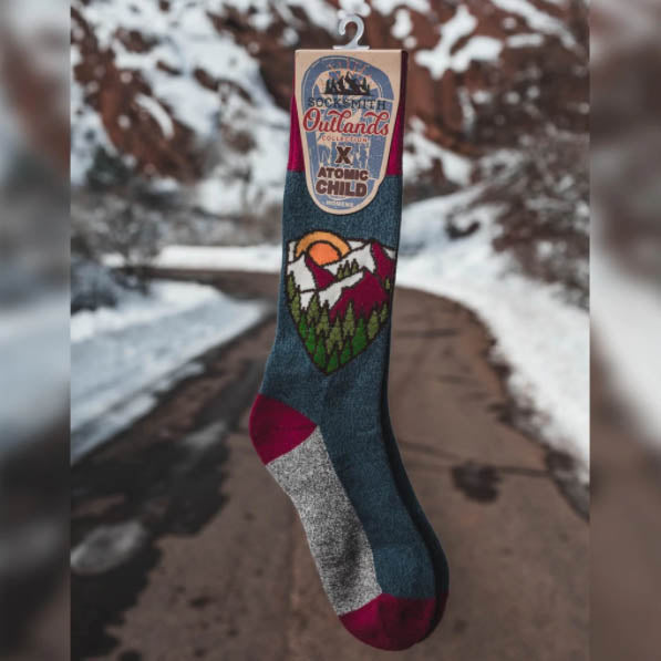 Mountain Top Damen Wandersocken