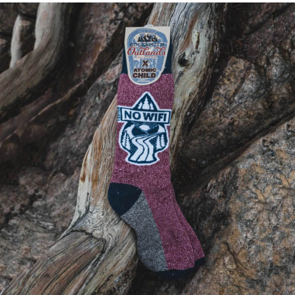 No Wifi Damen Wandersocken