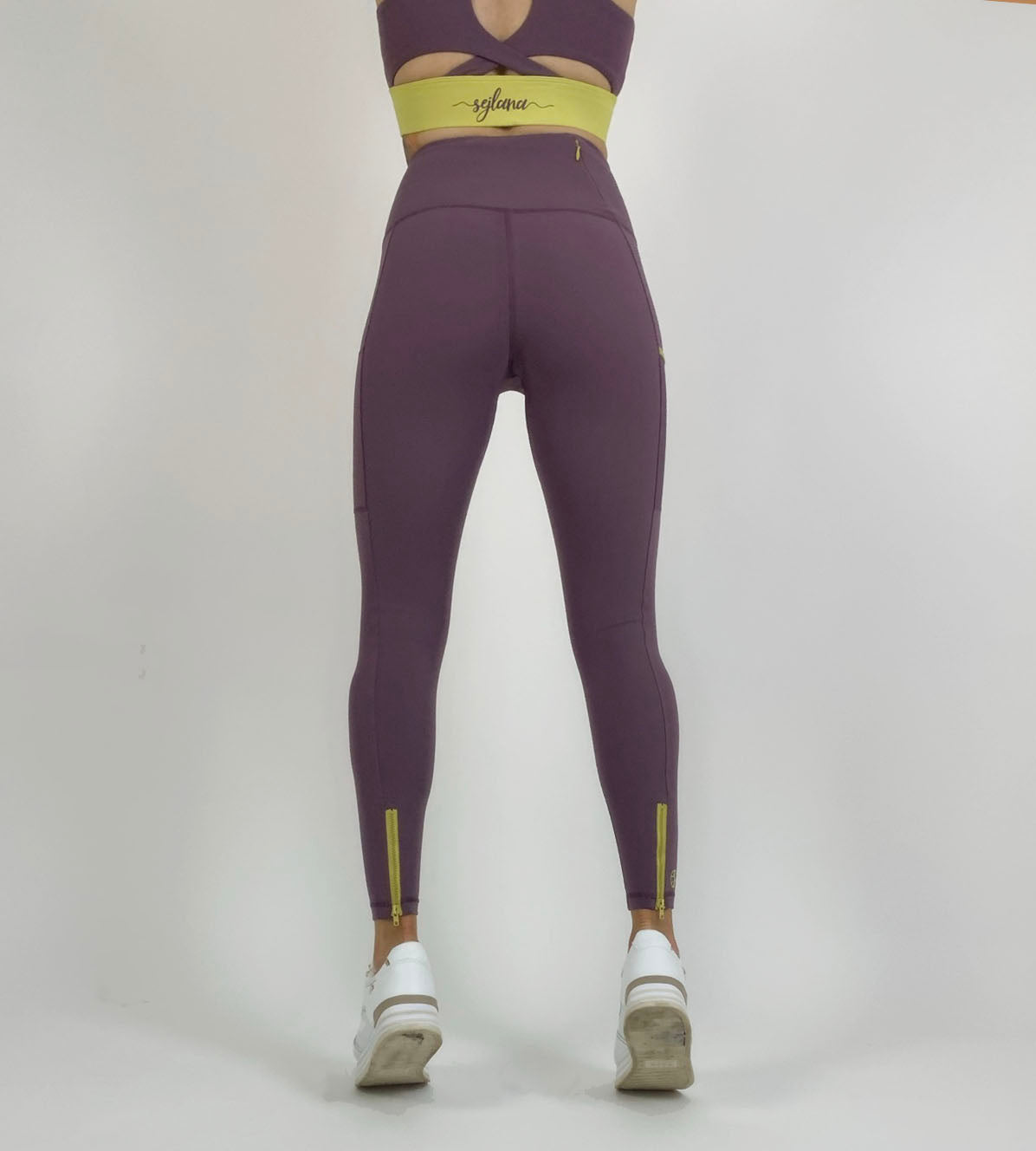 Unbranded Secondchance - Mountbatten Pink Cross-Sport Leggings 
